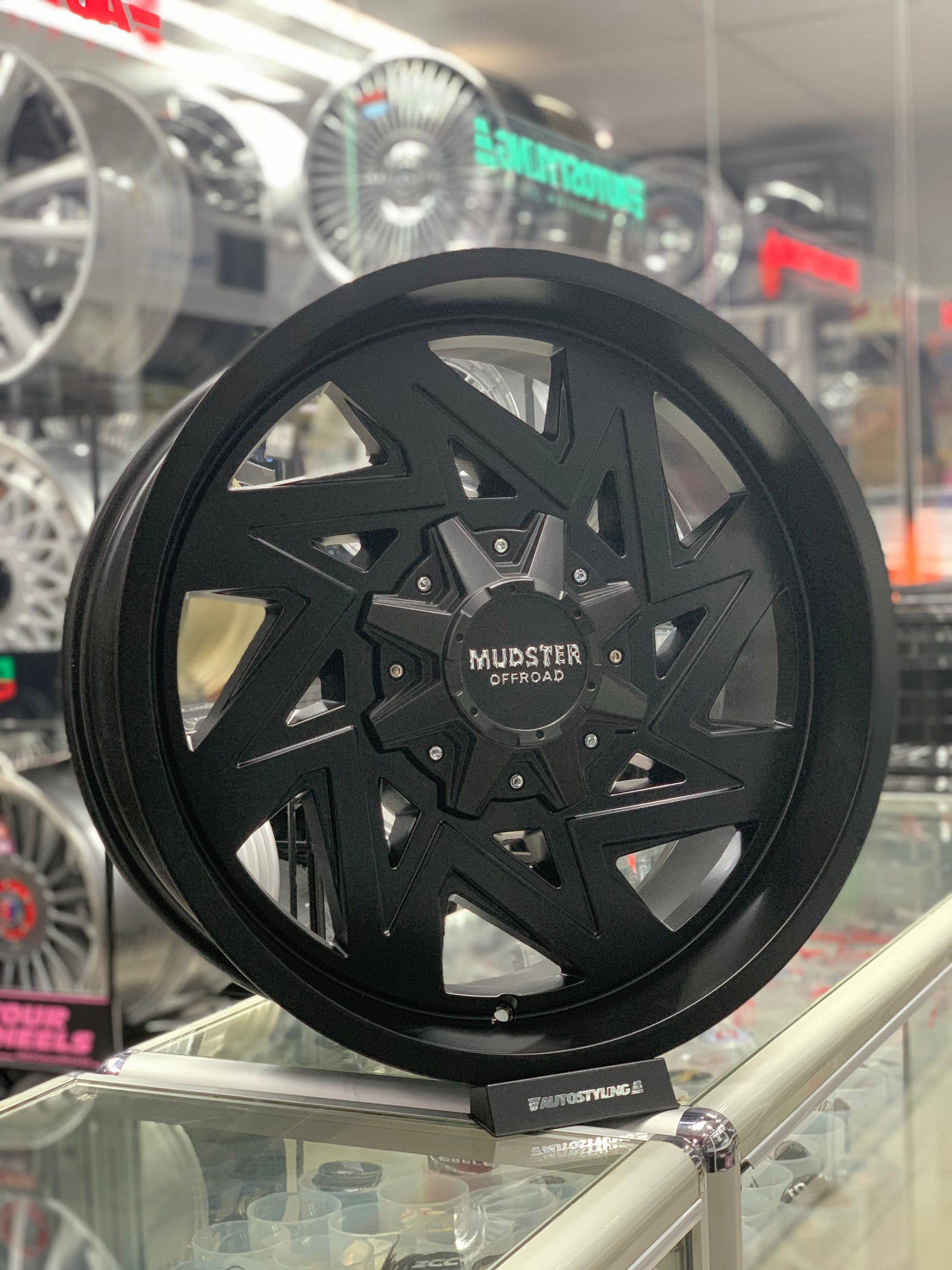 20” AS-732 20X9 SATIN BLACK