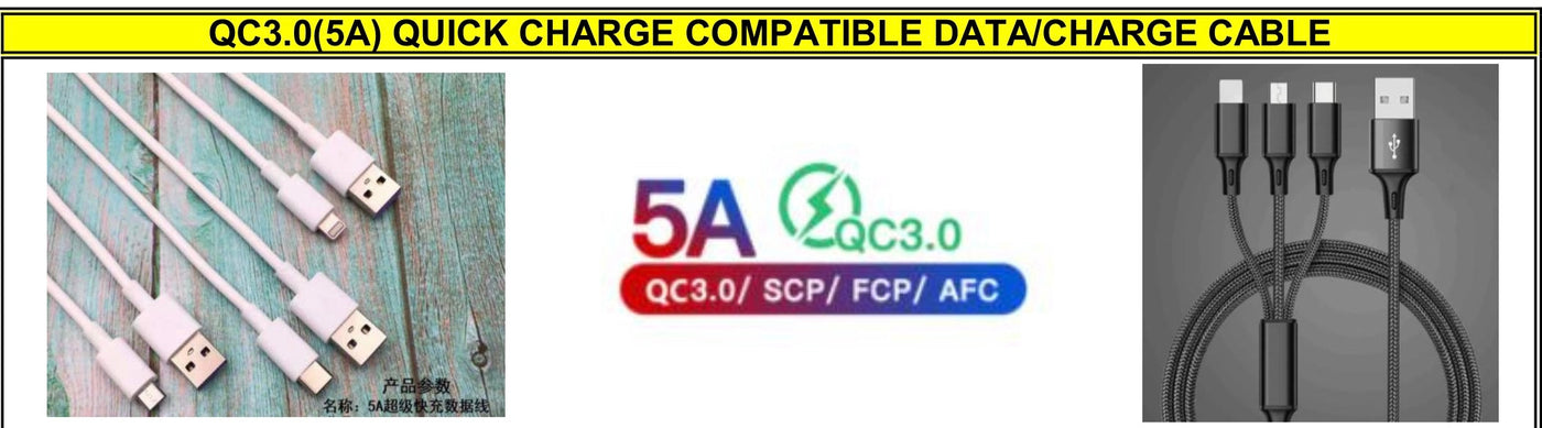 DATA / CHARGE CABLES