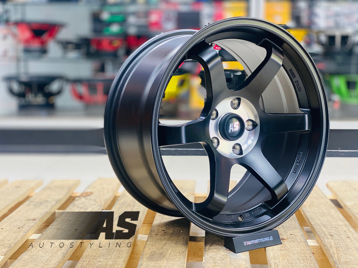 18” AS-37 5/114 FULL BLACK