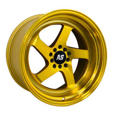 18” AS- F1R 5/100 5/114 GOLD