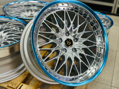 20” WORK VSXV 3pce split wheels 5/120
