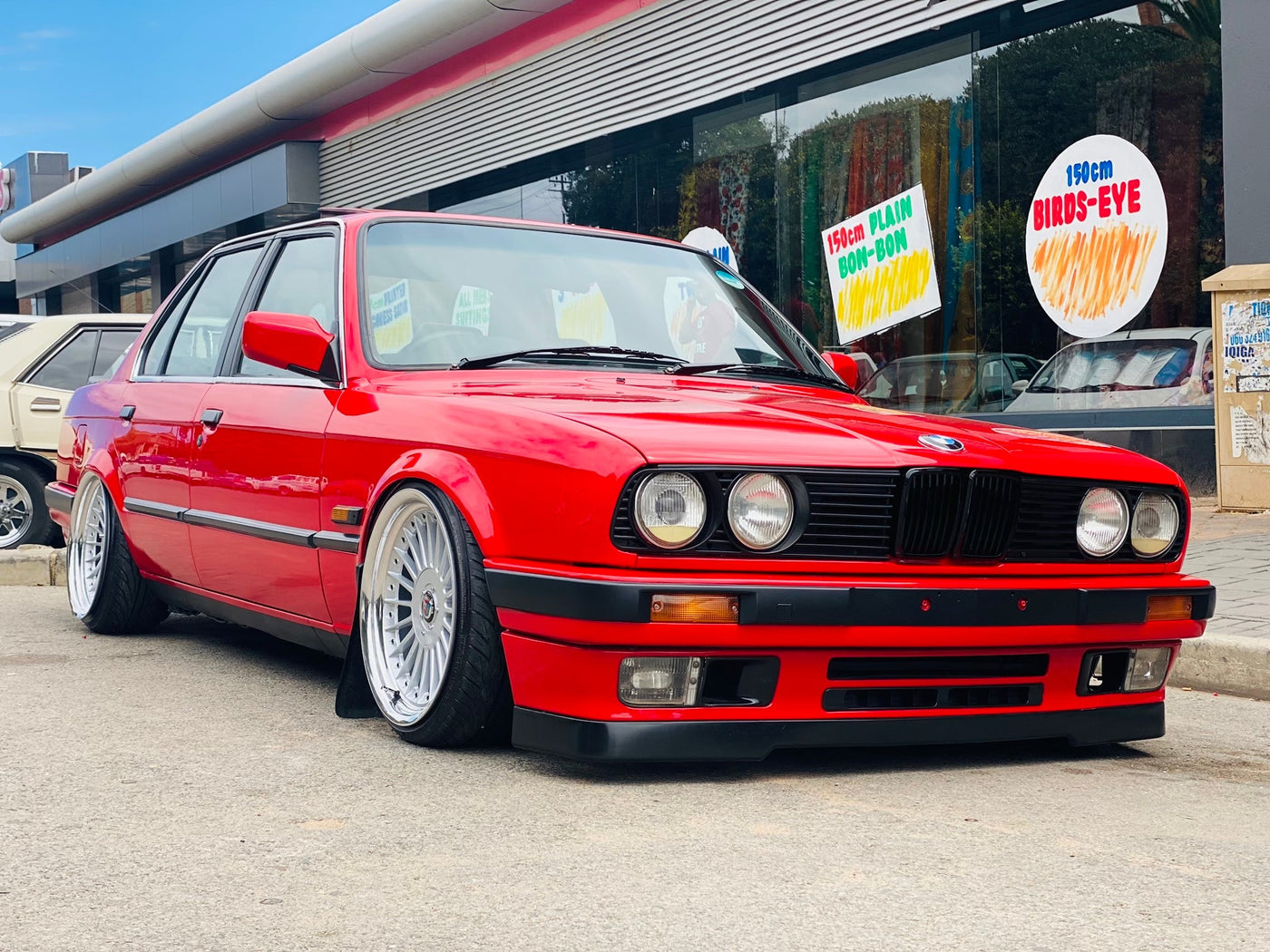 BMW E30 SINGLE SLAT GLOSS BLACK GRILLS