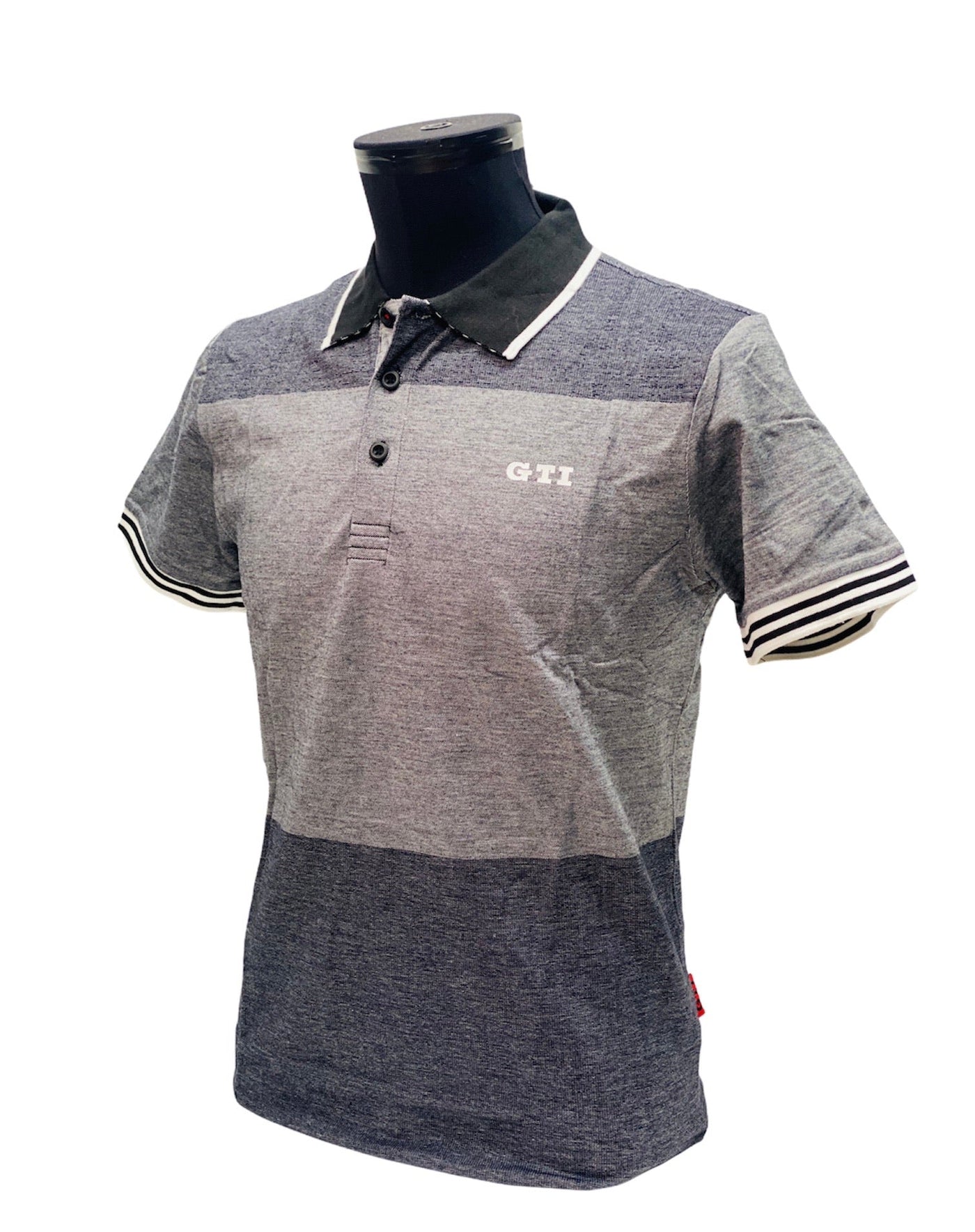 GTI GOLFER SHIRT DENIM BLUE
