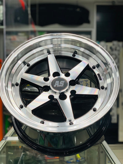 15” AS-XR4 4/100 4/114 BMF wheels