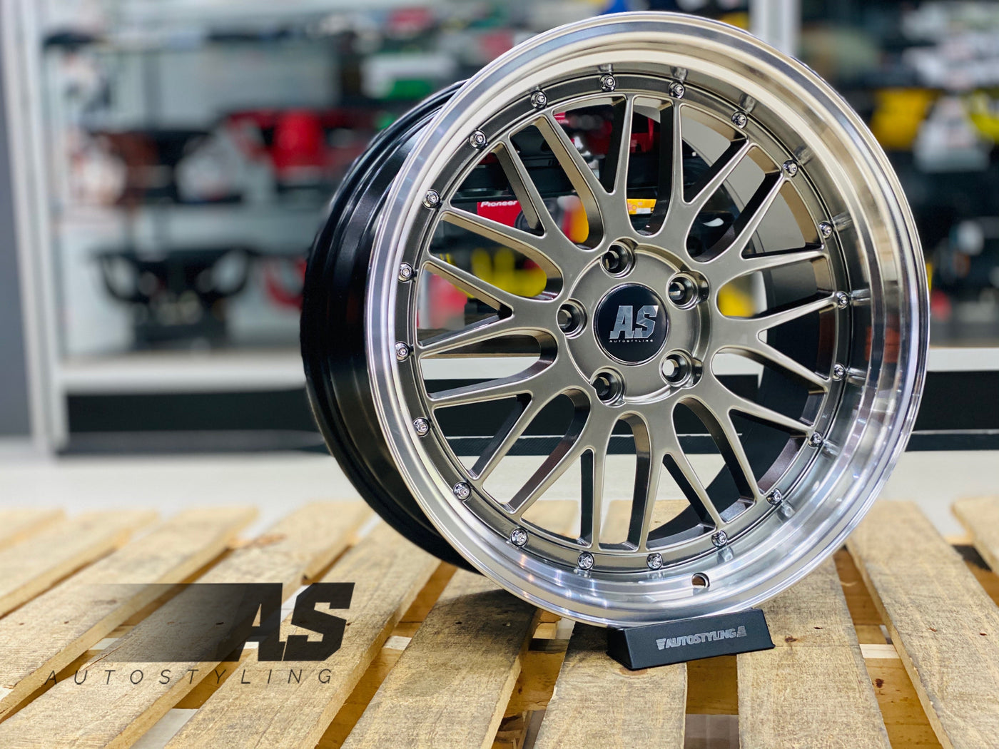 18” AS- LM 5/114 TITANIUM