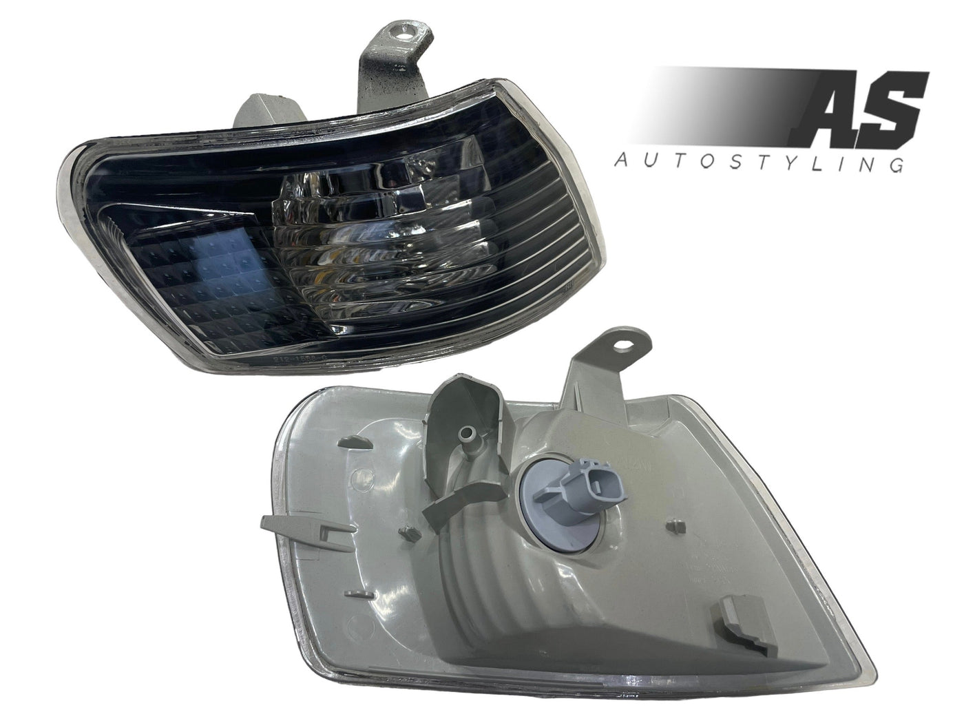 Toyota corolla rxi  98-01 blk/chrome corner lamps sold in pair