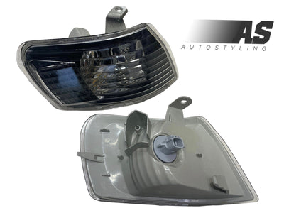 Toyota corolla rxi  98-01 blk/chrome corner lamps sold in pair