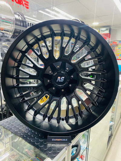 22" AS-FORGED RIMS for Ford F-150 & ranger 6/139 & 6/135 Matt BLACK