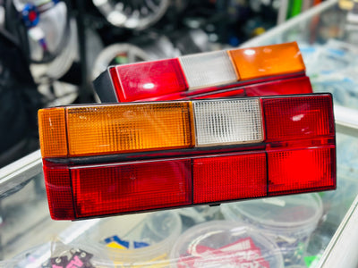 VW MK1 OEM USED HELLA AMBER/RED TAILLIGHTS