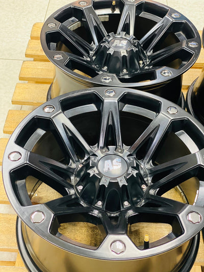17” AS-LINE  5x127 JEEP RIMS ( USED SET)