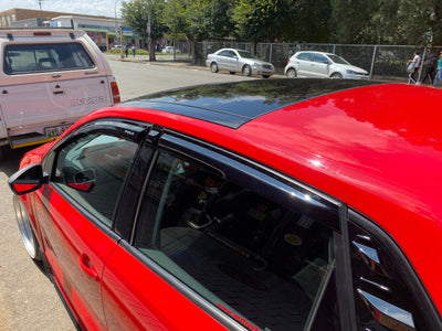 Windshields for volkswagen gloss black