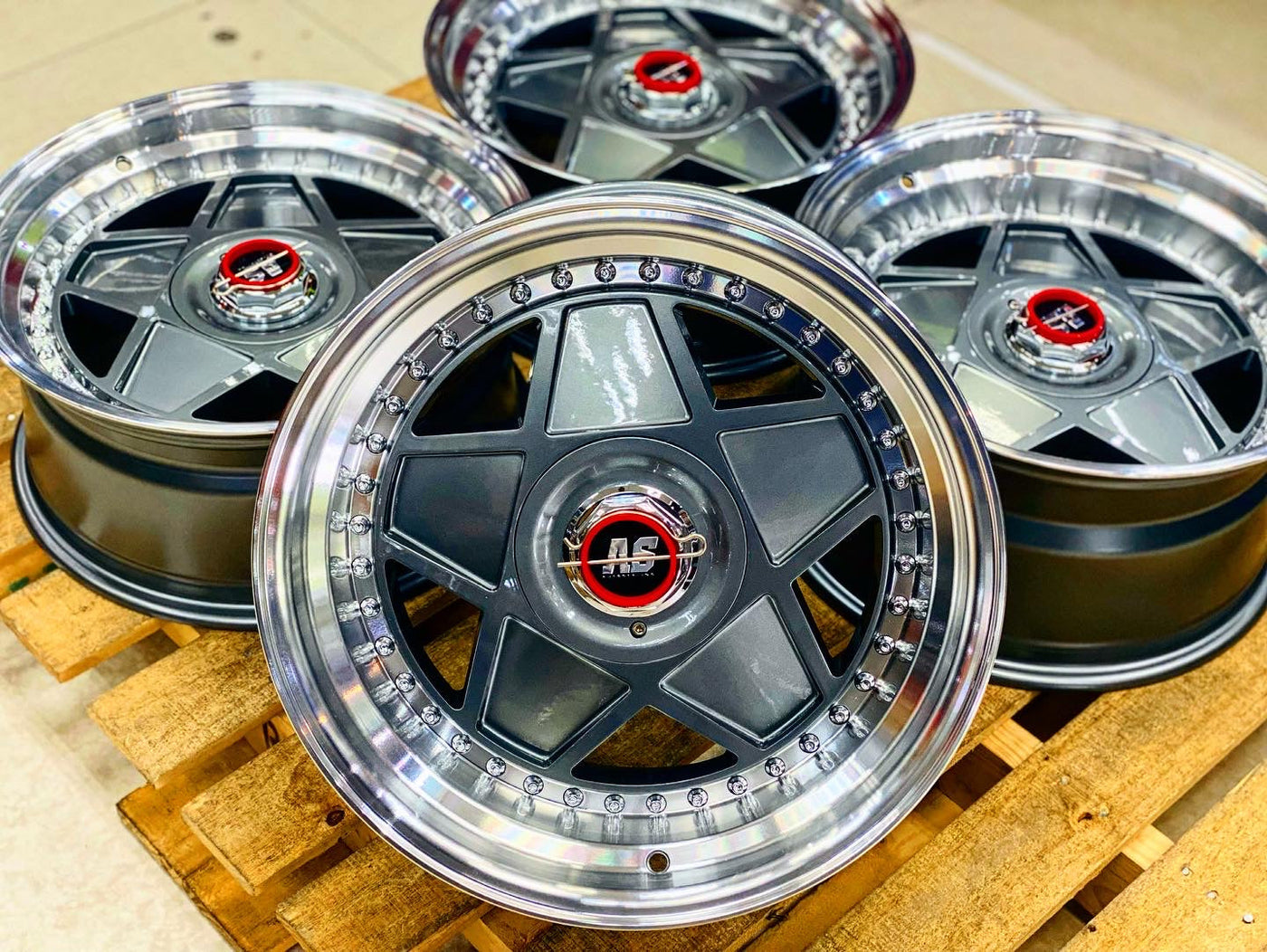 17” AS-MODENA Gunmetal 4/100 & 4/114