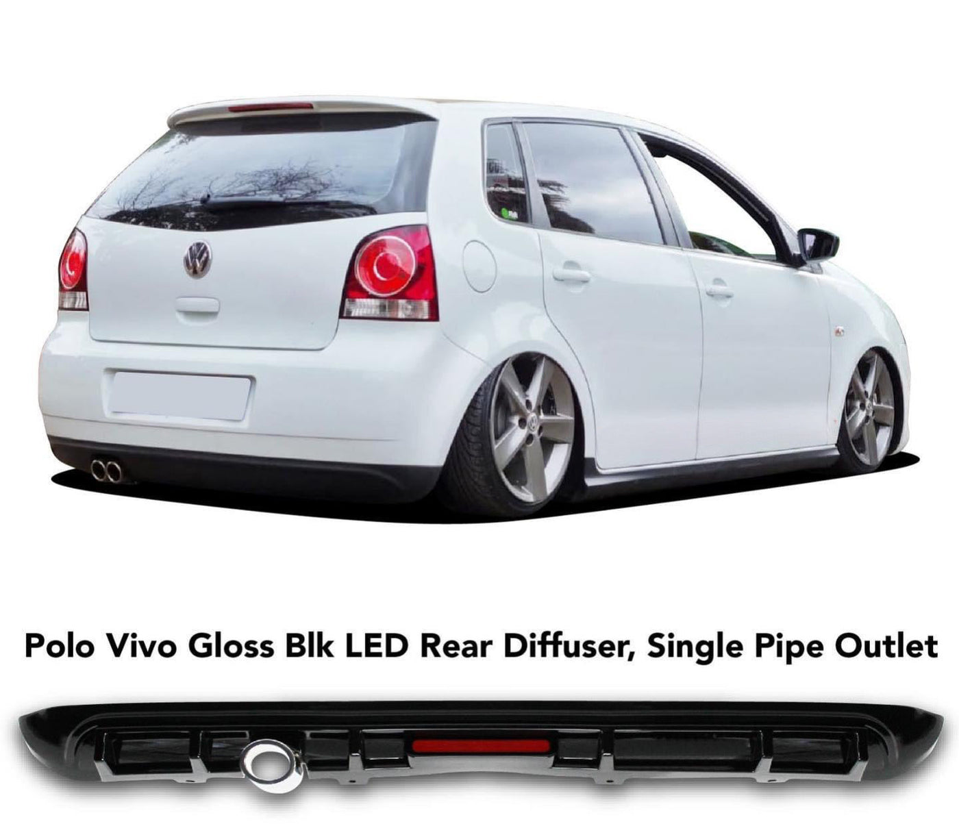 POLO 9N AS TYPE R REAR APPRON