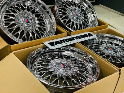 18” AS- MESH 5/100 5/120 SILVER CHROME