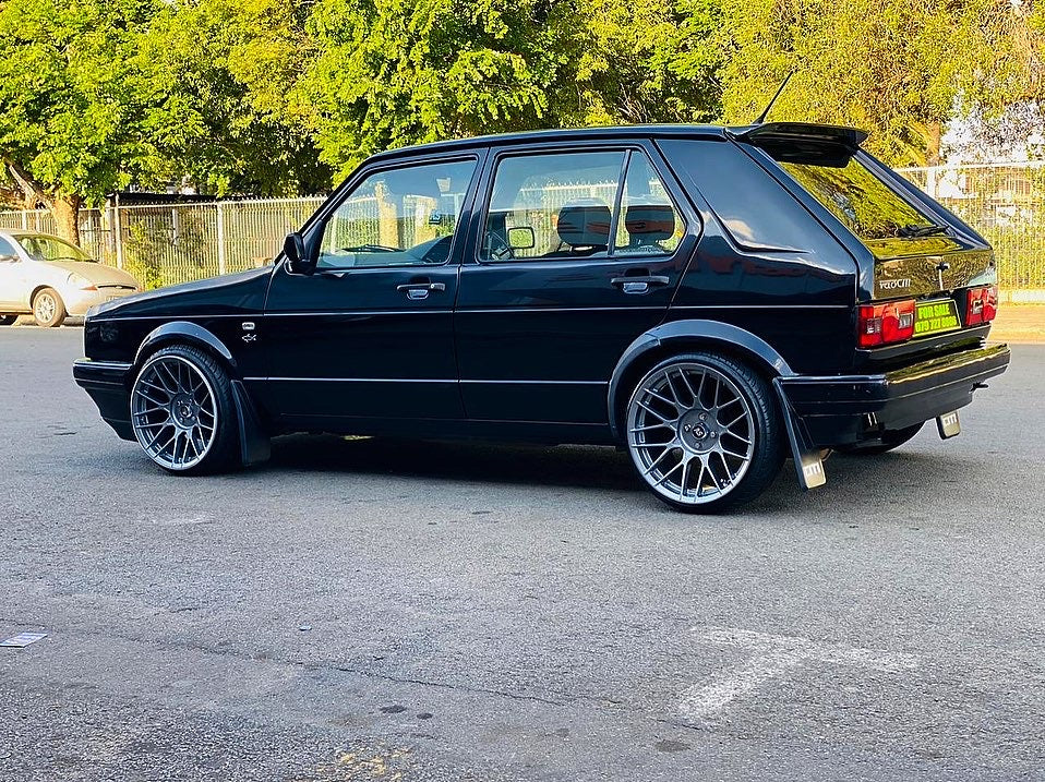 Golf 1 RLINE roof spoiler gloss black