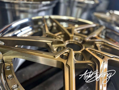 20”/21” AS-FORGED 2pce split wheels 5/112