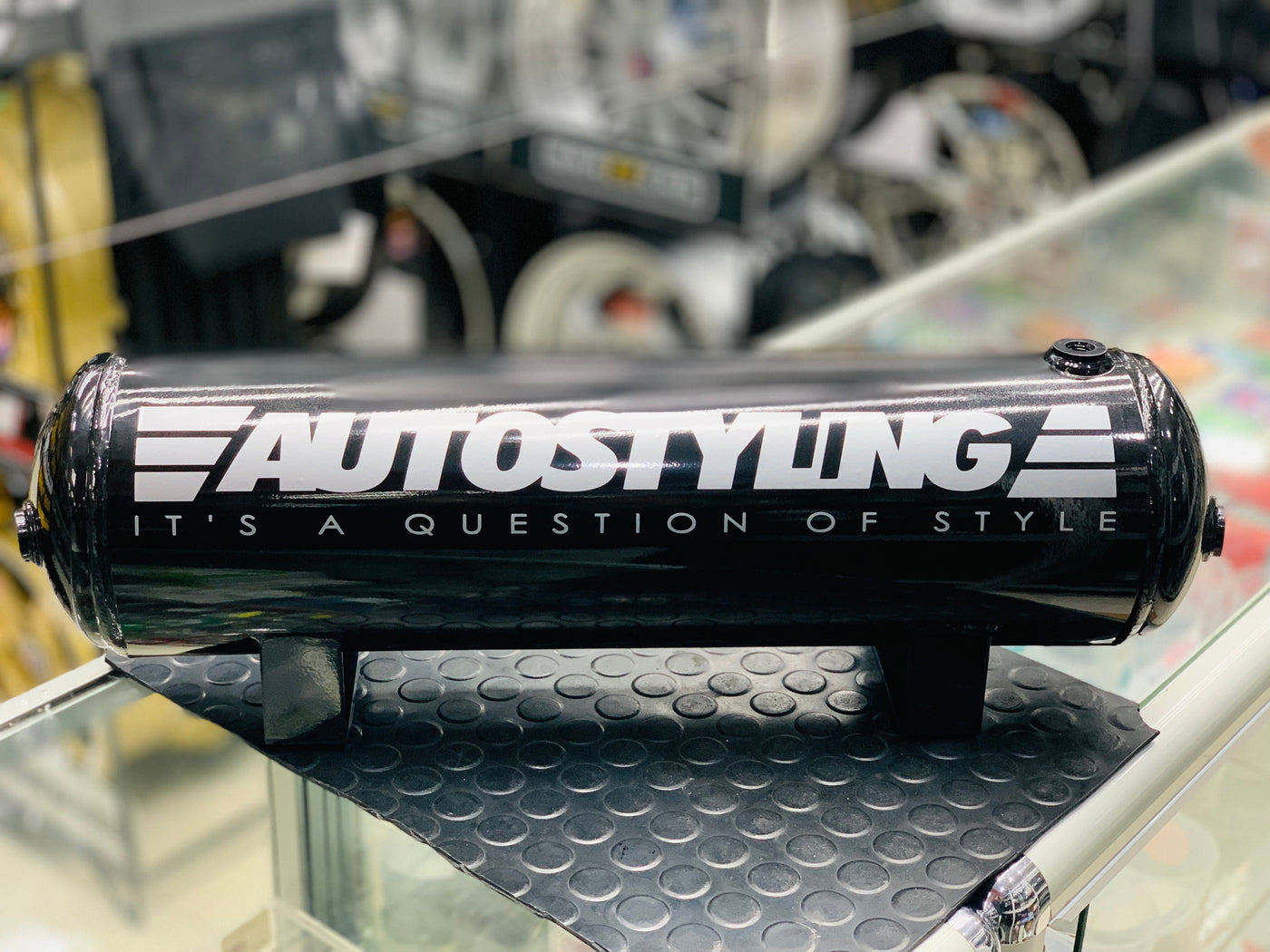 2.5 GALLON BLACK STEEL TANK