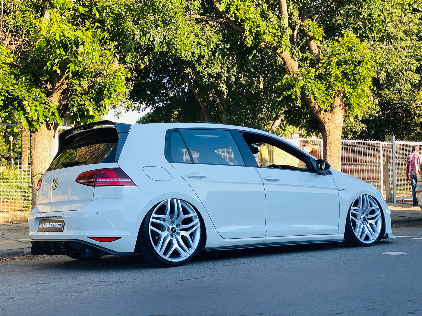 VW GOLF 7 3PCE CLUBSPORT WING