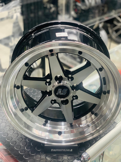 15” AS-XR4 4/100 4/114 BMF wheels