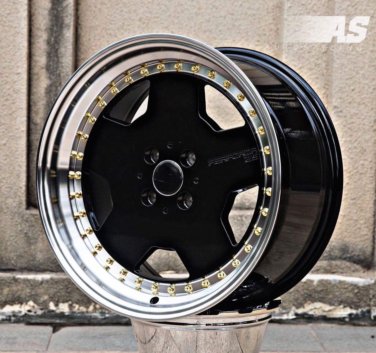 17''  AS-AMG PERFORMA M/ BLOCK 4/100 & 5/100 WHEELS