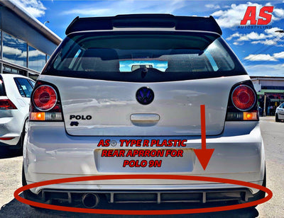 POLO 9N AS TYPE R REAR APPRON