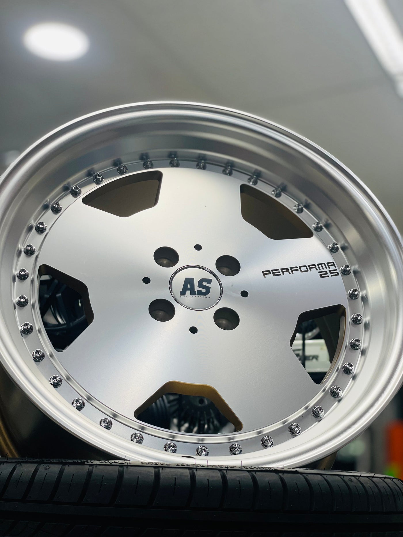 17''  AS-AMG PERFORMA M/ BLOCK 4/100 & 5/100 WHEELS