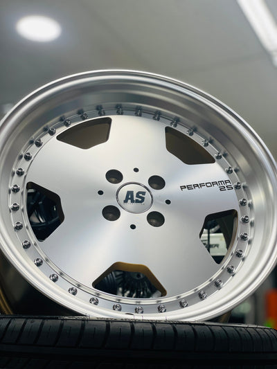 17''  AS-AMG PERFORMA M/ BLOCK 4/100 & 5/100 WHEELS