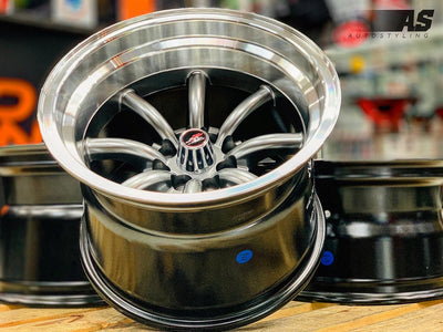 15” AS-WATA 9/10.5J 4/100 4/114 GUNMETAL