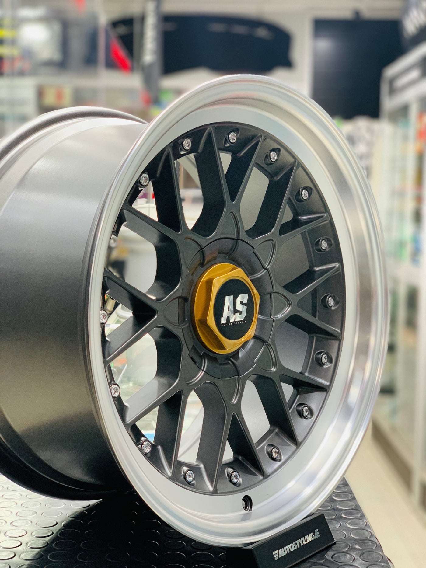 17” AS BBS 506 4/100 & 5/100 matt grey wheels