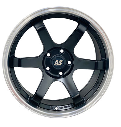 18” AS- TE37 5/112 BLACK