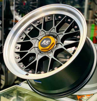 17” AS BBS 506 4/100 & 5/100 matt grey wheels