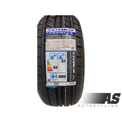 195/50/15 VITOUR WHITE LETTERS