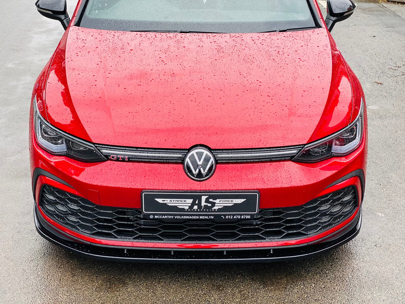 MK8 Gti club sport roof spoiler