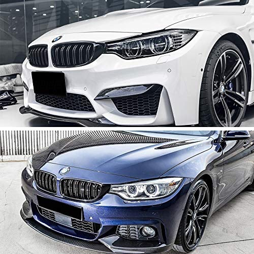 BMW F32  DOUBLE  SLAT GLOSS BLACK GRILLS