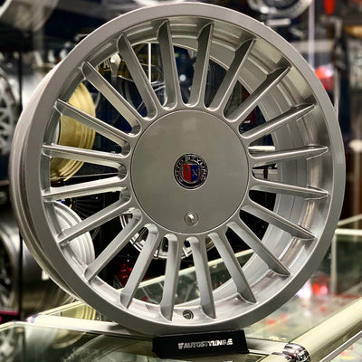 17” AS-PINA CLASSIC SILVER 5x112 & 5x120