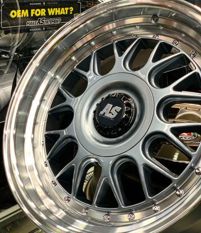 17” AS EURO 4/100 & 4/114 gunmetal