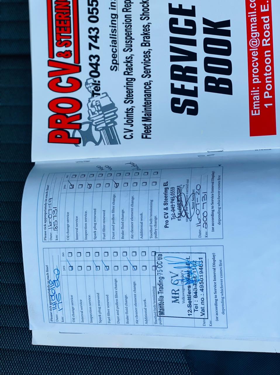 2011 POLO 6 1.4i R125000 / R135000