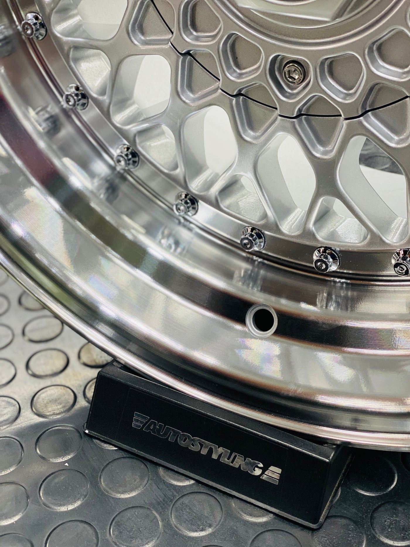 16” AS-MESH 8/9j 4/100 4/108 SILVER