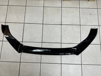 Vw MK7 plastic gloss black USED 3pce front spoiler