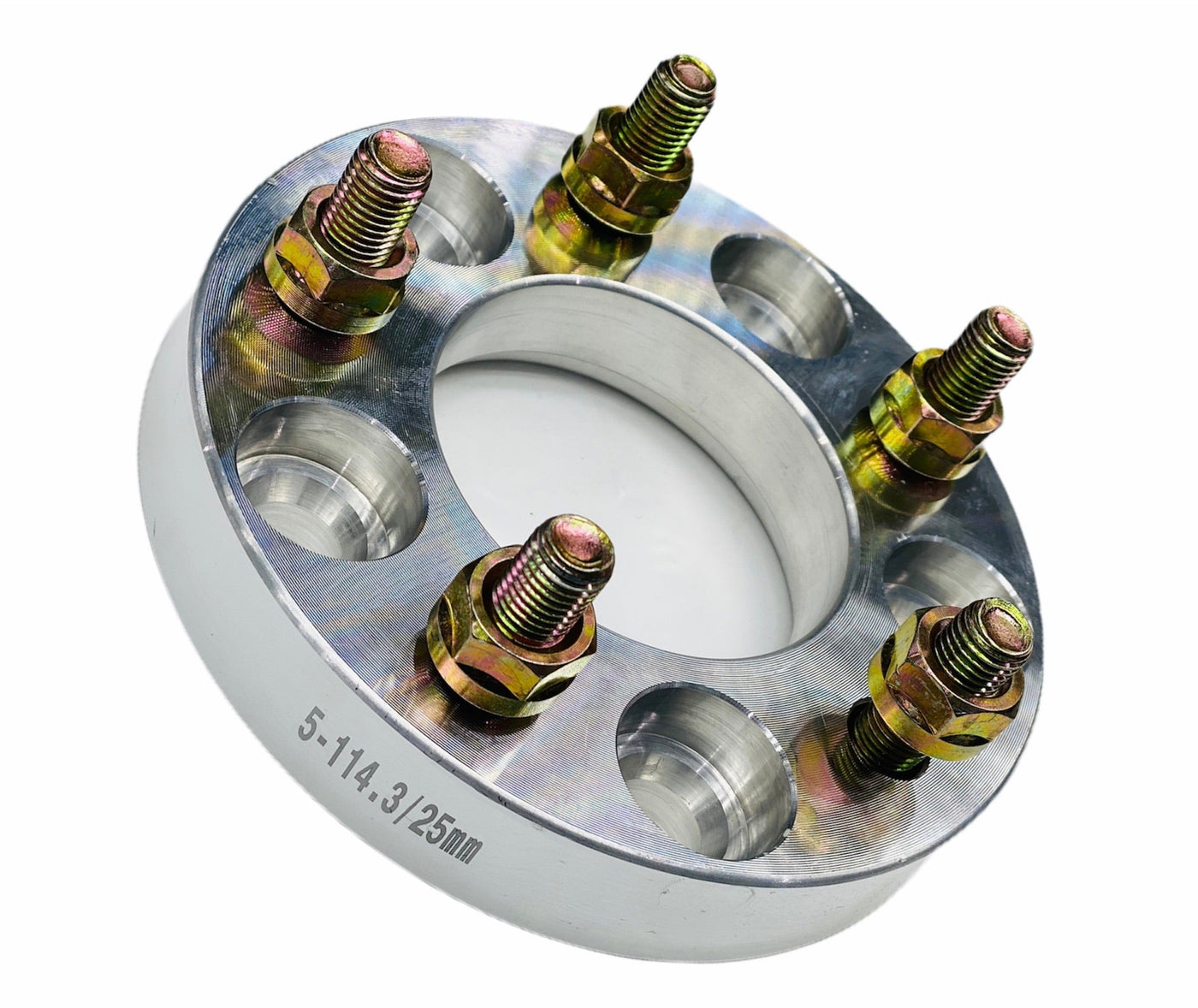 25MM 5/114.3 CHROME WHEEL SPACER
