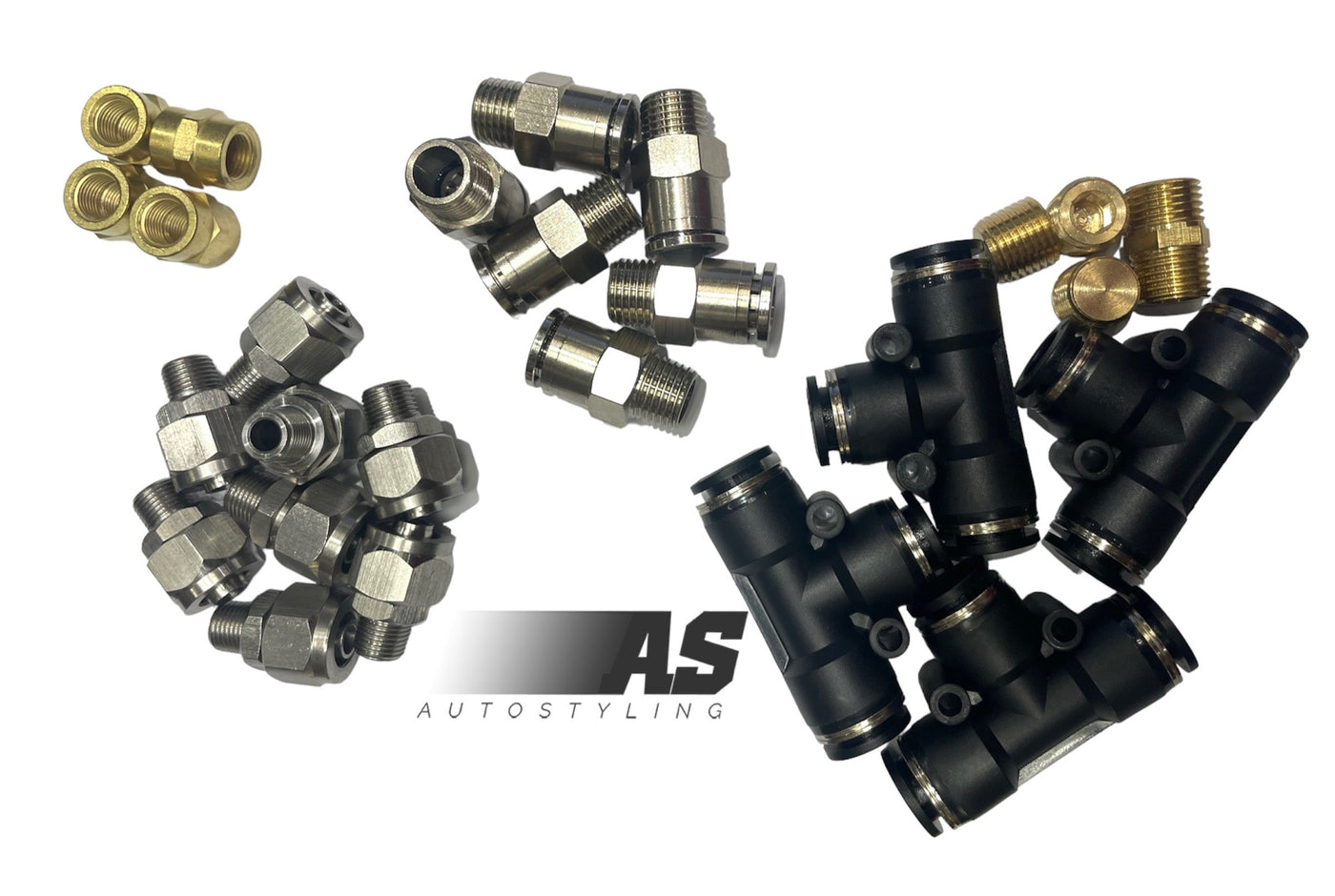 Air suspension 10mm fittings various