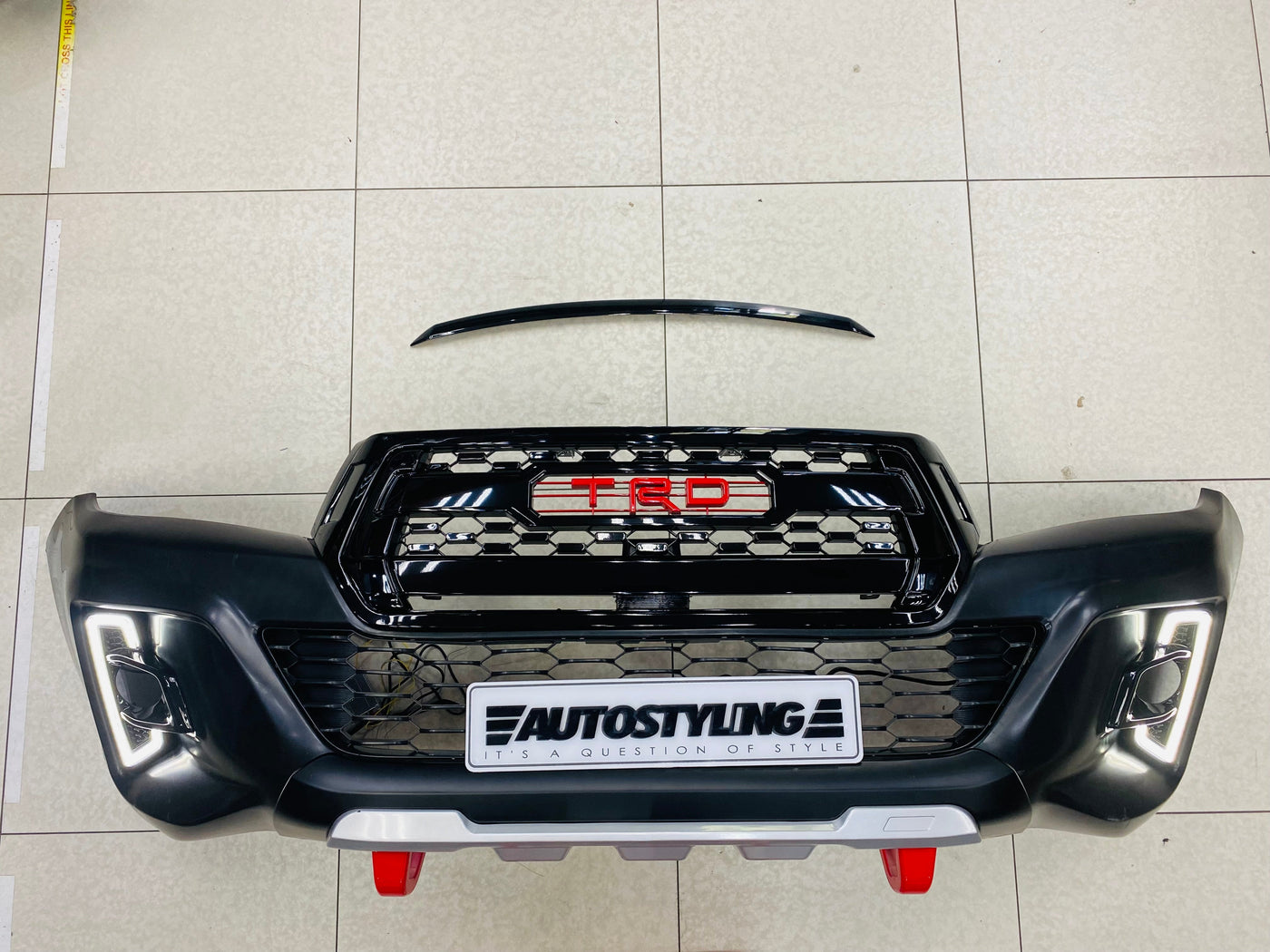 TOYOTA HILUX REVO TO ROCCO BUMPER UPGRAD