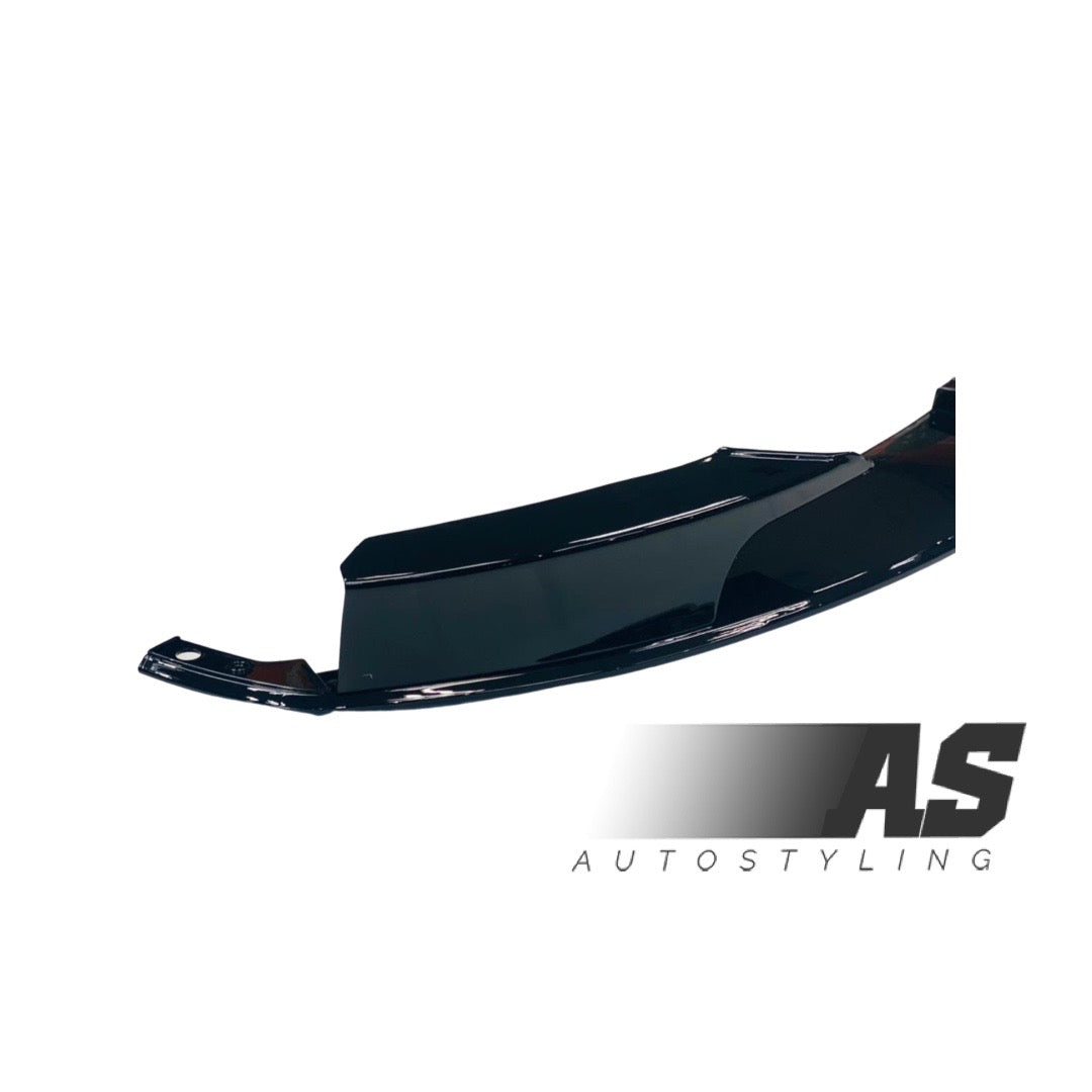 F30 1 PCE  SLIM LIP PLUS SPLITTERS FRONT SPOILER