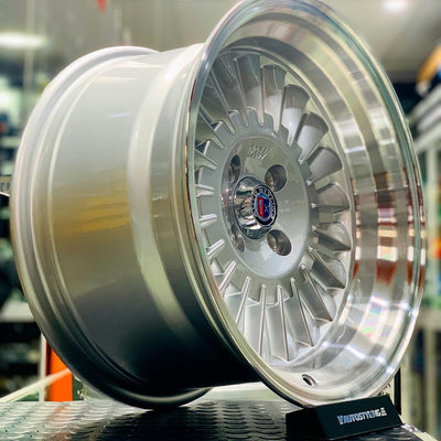 15” AS-PIRI 4/100 SILVER WHEELS