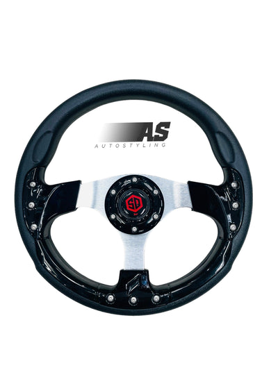 SQ PU STEERING WHEEL 5156
