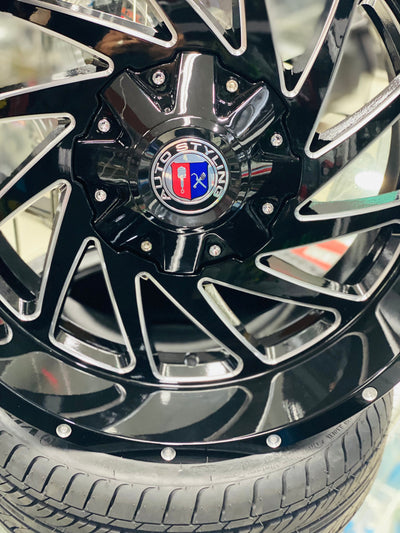 20” M3749 5x127 JEEP RIMS set of 5