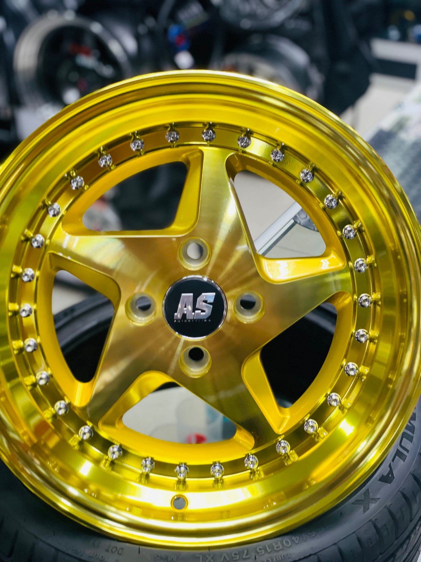 15'' AS-FERRARI 348 4/100 WHEELS