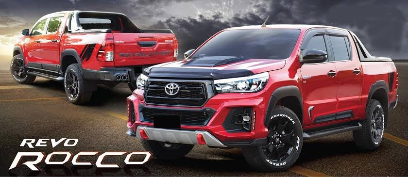 TOYOTA HILUX REVO TO ROCCO BUMPER UPGRAD