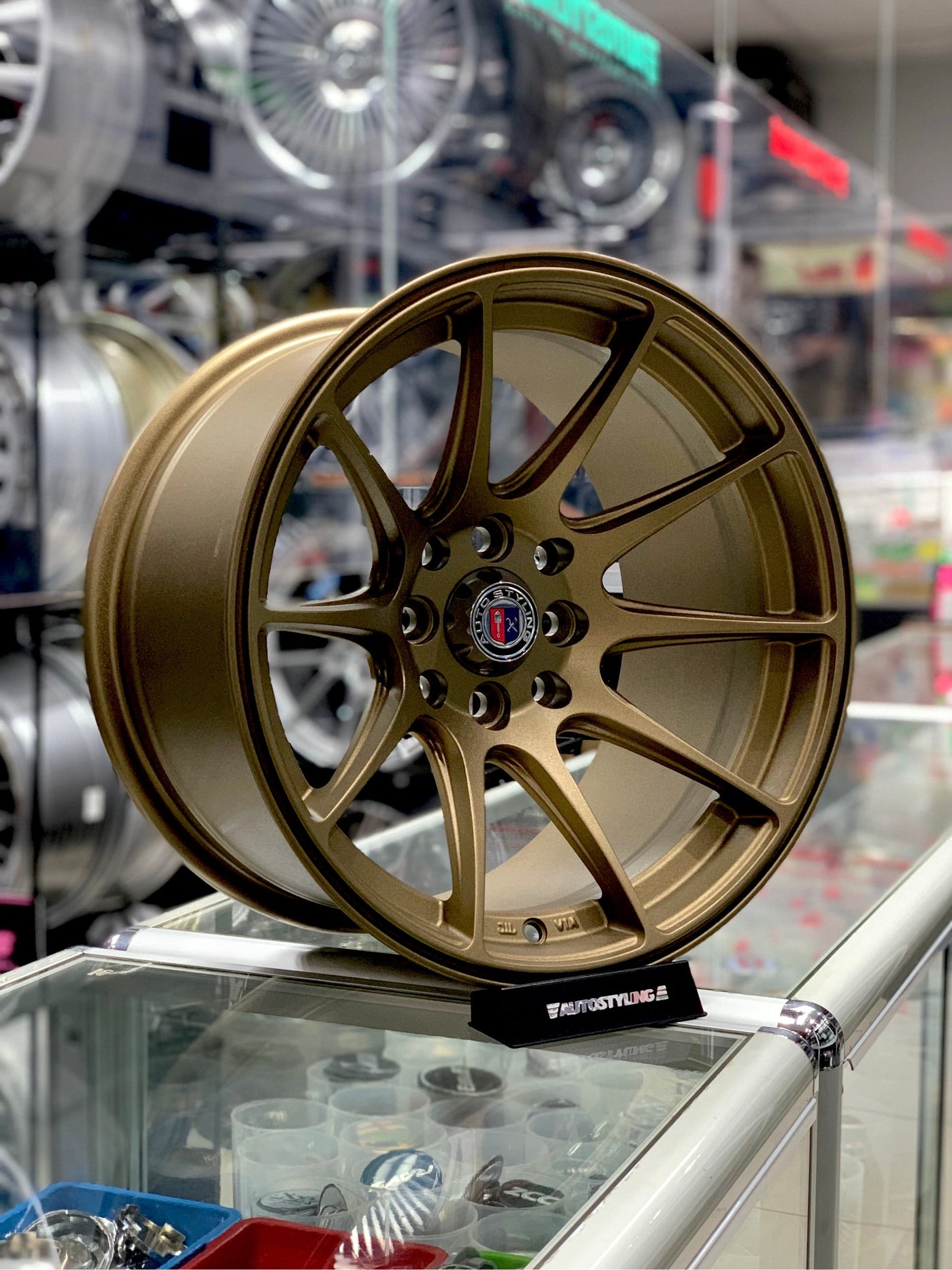 15” AS-XXR 4/100 4/114 MATT BRONZE