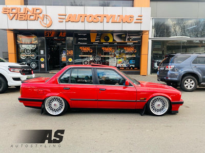 17” AS-SCORPION 8/9j 5/120 & 5/112 SILVER STUDS